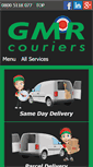 Mobile Screenshot of gmrcouriers.com